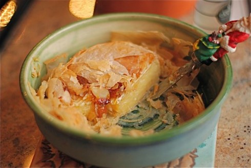 Baked Brie Baked Brie in Filo