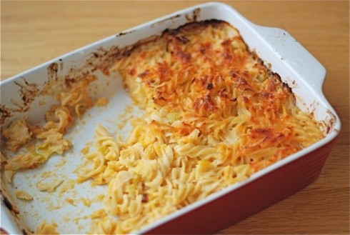 Mac & Cheese with Leeks Mac & Cheese with Leeks