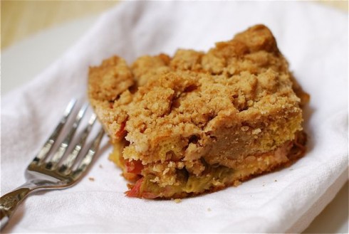 Coffee Cake Rhubarb Coffee Cake
