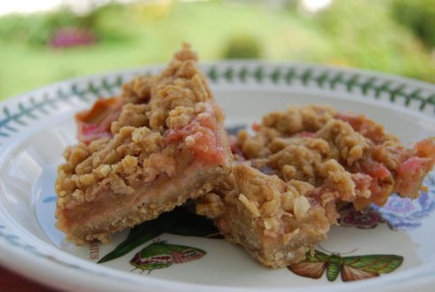 Rhubarb Squares Rhubarb Squares