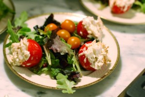 Caroline's awesome crab salad