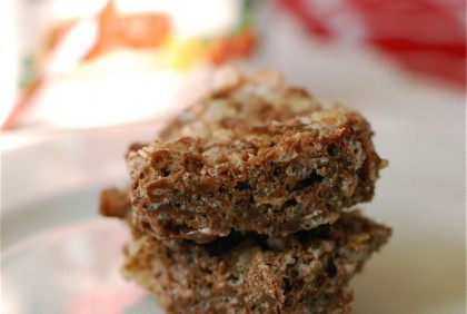 Nutella Rice Krispie Treats