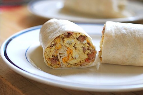 Uncle Will's Rockin' Spicy Chorizo Breakfast Wrap via The Naptime Chef Uncle Will's Rockin' Spicy Chorizo Breakfast Wrap via The Naptime Chef