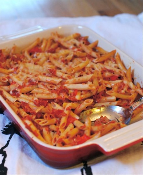 Weelicious Baked Ziti via The Naptime Chef Weelicious Baked Ziti via The Naptime Chef