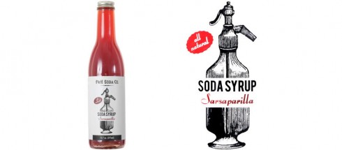 P and H Sarsaparilla Soda Syrup from Kaufman Mercantile P and H Sarsaparilla Soda Syrup from Kaufman Mercantile