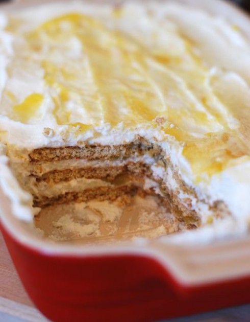 Lemon Icebox Sheet Cake Lemon Icebox Sheet Cake