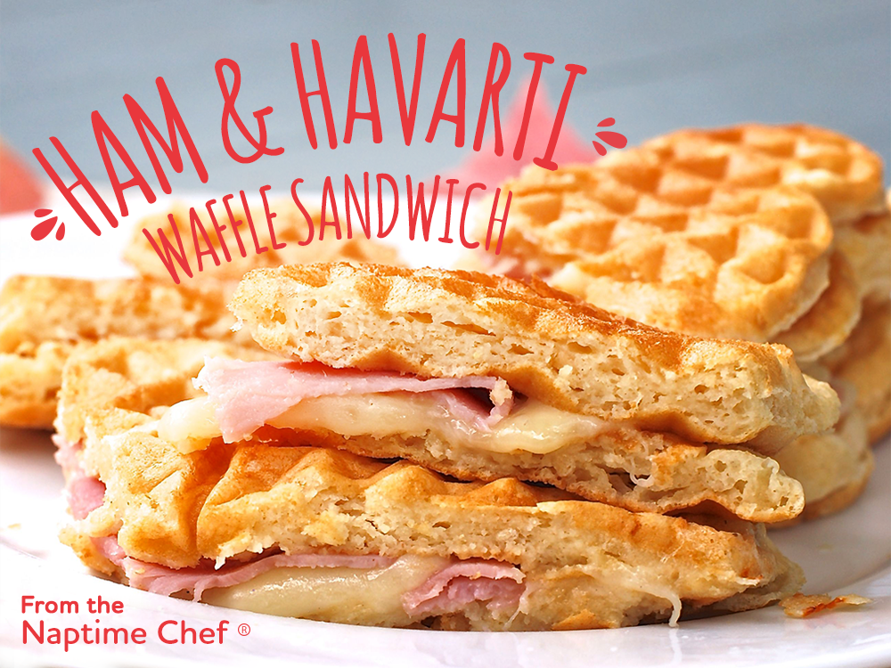 The Havarti & Ham Waffle Sandwich