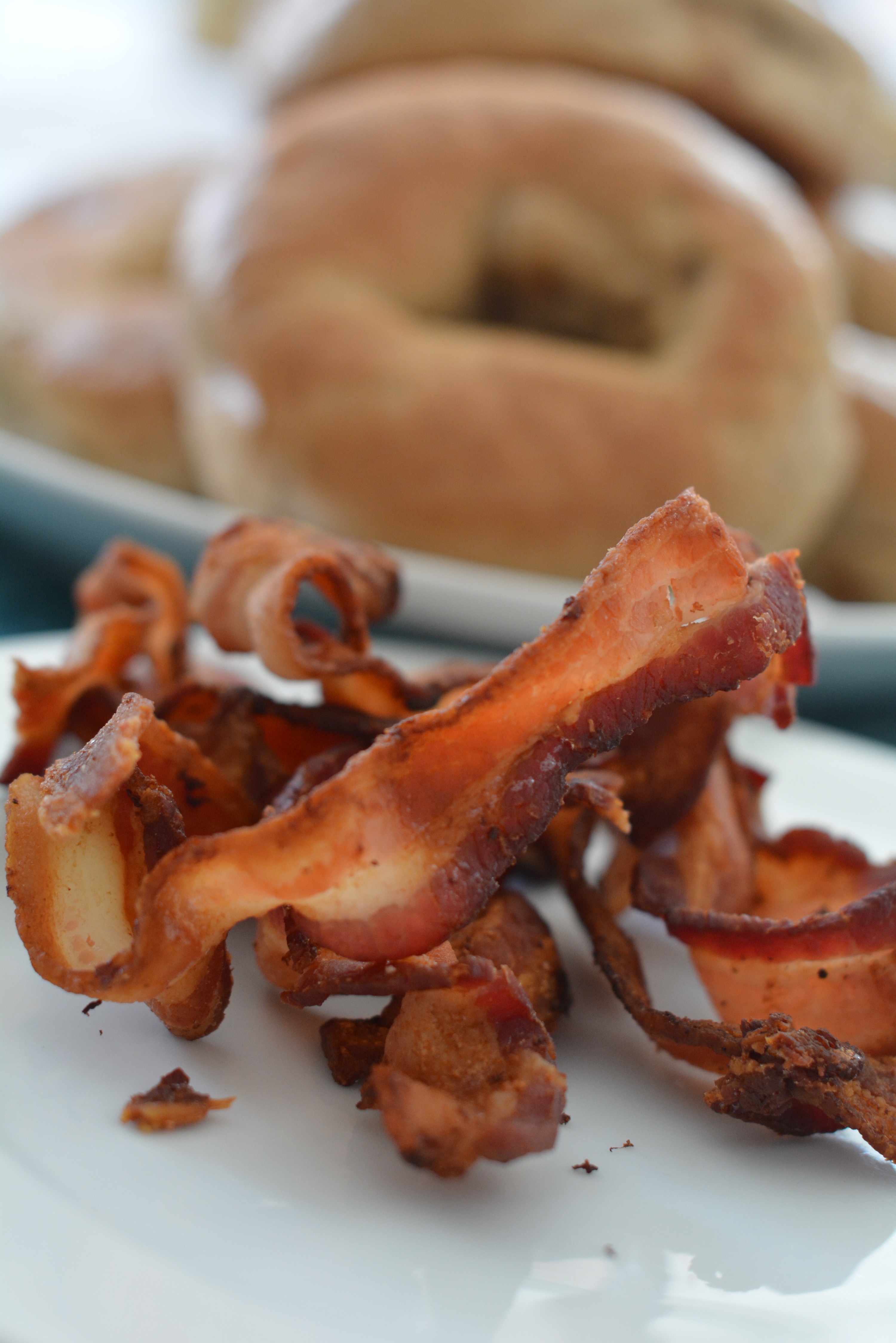 Everyday Breakfast Bacon & Bagels The Naptime Chef