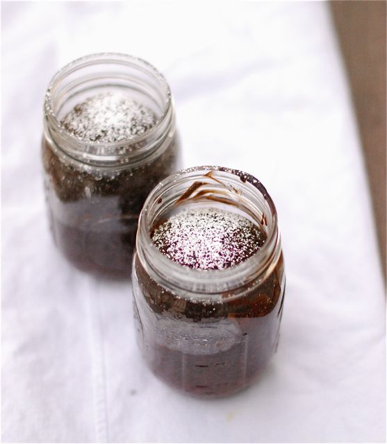 Chocolate Cinnamon Cake in a Jar