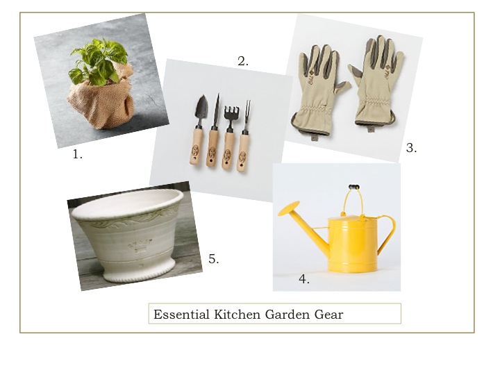 Essential Kitchen Garden Gear